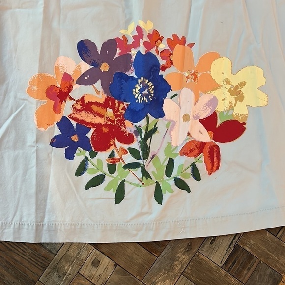 Hanna Andersson Floral Cotton Dress NWT - Picture 2 of 10